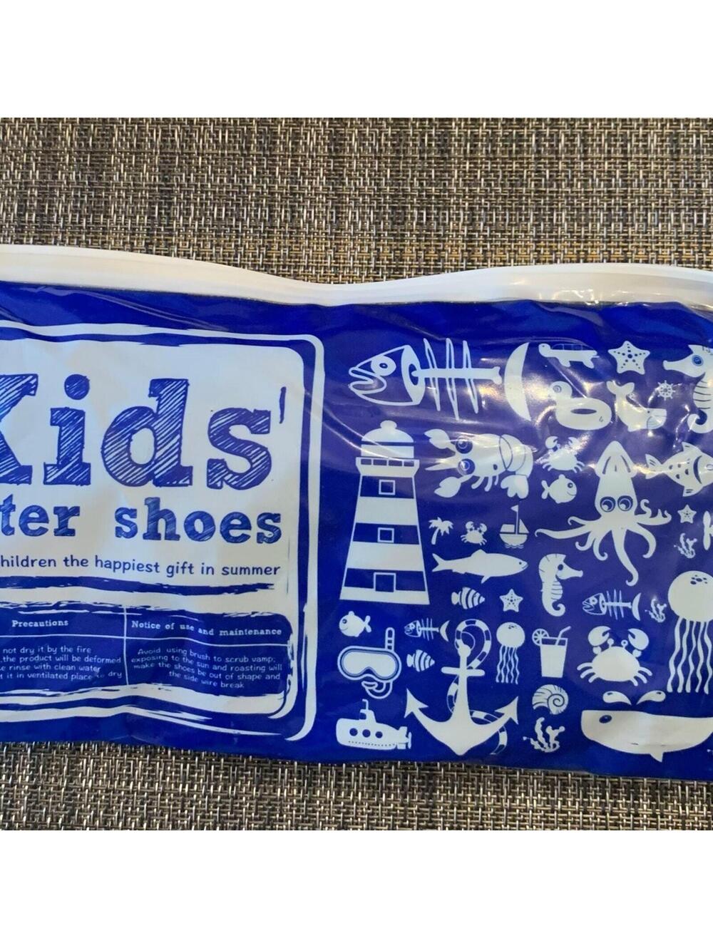 Kids water shoes size 6